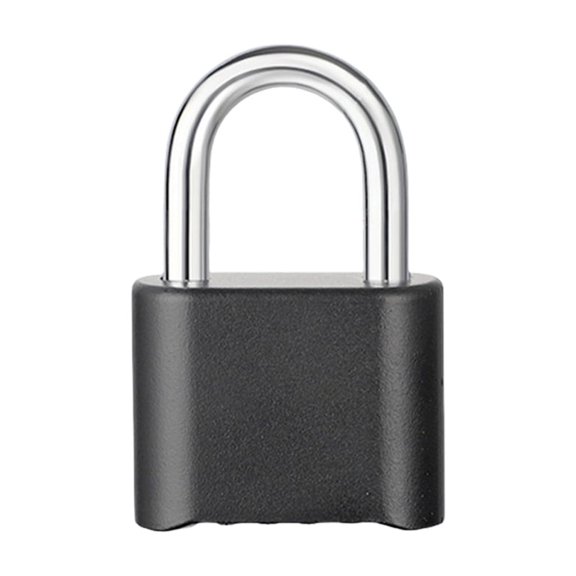 TIERPOP Zines Alloy Combination Lock Solid Body with Stylish Steel Shackles Portable Accessory for Multipurpose Security