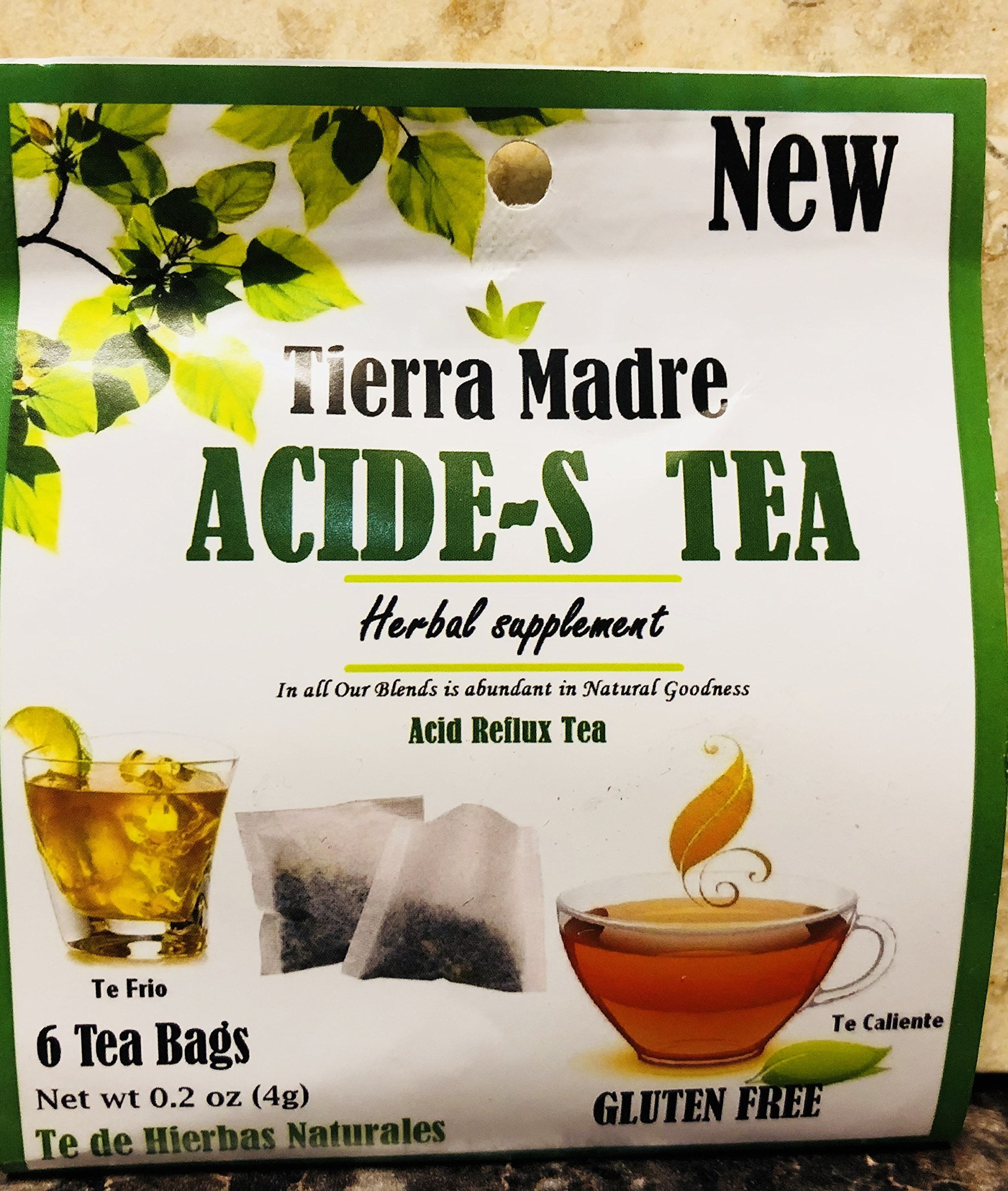 TIERRA MADRE ACIDES Reflux Tea 2 Pack