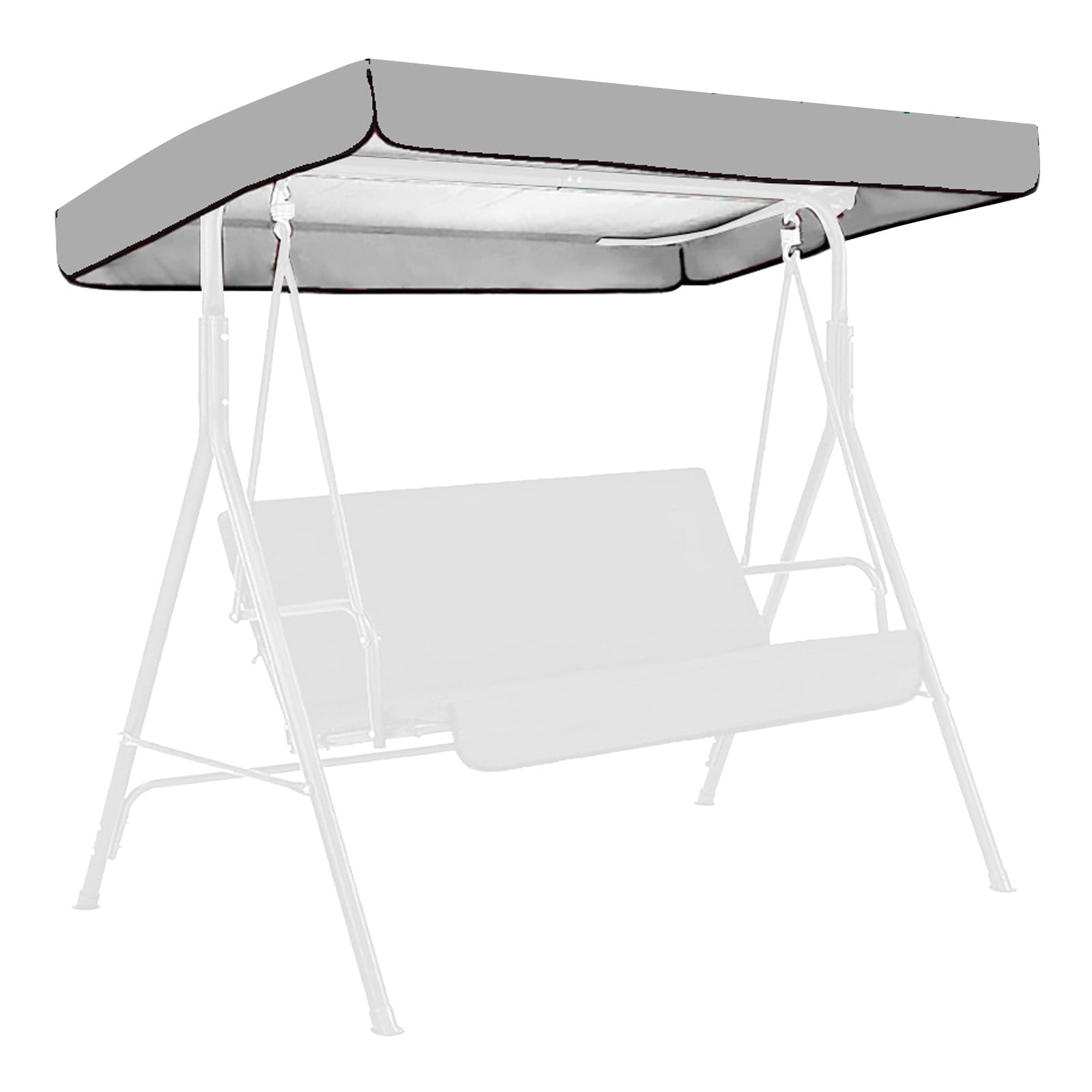 TIEVOSA Outdoor Swing Cover Sun Shade,Waterproof Swing Top Cover ...