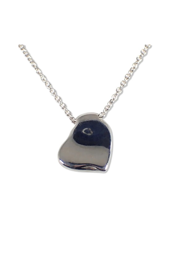 Pre-Owned TIFFANY 925 Full Heart Pendant Necklace
