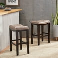 thumbnail image 1 of TIFFIN STUDDED Counter Stool (Set of 2) - Stylish Accent Stools for Kitchen, Bar & Dining Areas, 1 of 23