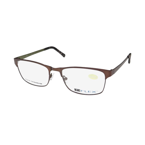 TIFLEX 1705 TITANIUM EYEGLASS FRAME/EYEWEAR ALLERGY FREE AUTHENTIC EYEWEAR MENS