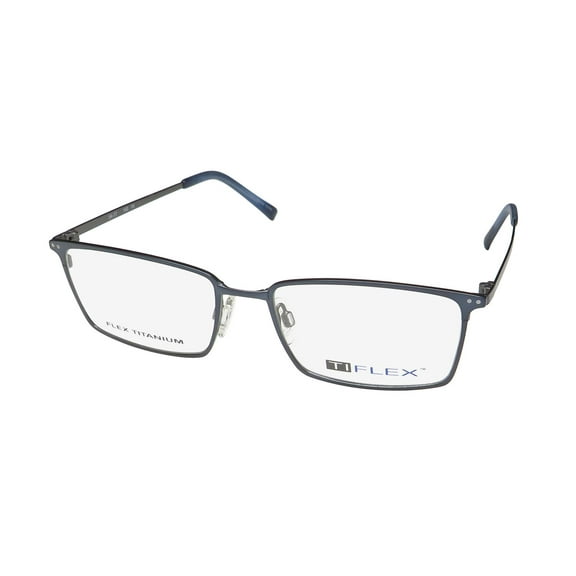 TIFLEX 1768 TITANIUM DURABLE NON ALLERGIC METAL DESIGNER EYEGLASS FRAME/EYEWEAR