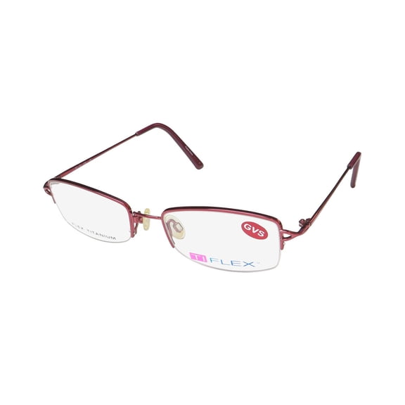 TIFLEX 2000 TITANIUM EYEGLASS FRAME/GLASSES HALF-RIM FOR ADULTS CONTEMPORARY HOT