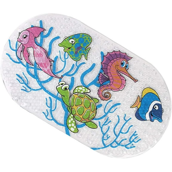 TIFOR 1 PC Kids Anti-slip Mat Non-Slip Mat Cartoon Floor Mat Waterproof Printed Mat Cartoon Doormat Adorable Print Mat Waterproof Carpet Bathroom Mat