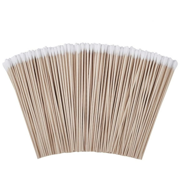 TIFOR 700PCS Cotton Swabs, 6 inch Long Cotton Swab with Wooden SticTIFOR, Cotton Tipped Applicators, Wooden Cotton Swabs Cleaning Swabs TIFOR Cotton Buds for Ears and Makeup
