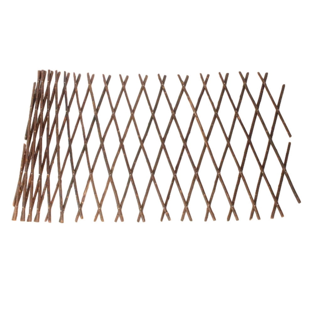 TIFOR Garden Trellis Expanding Willow Trellis Expandable Plant Support ...