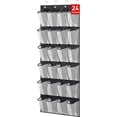 thumbnail image 1 of TIFOR Over The Door Shoe Organizer 24 Mesh Pockets Hanging Shoe Rack, 1 of 10