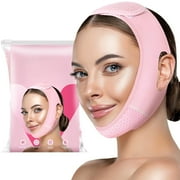 TIFOR Reusable Face Strap, V Line Mask, Double Chin Reducer, Chin Up Patch, Chin Strap, V Shaped Belt, V Shaped Face Mask for Sagging