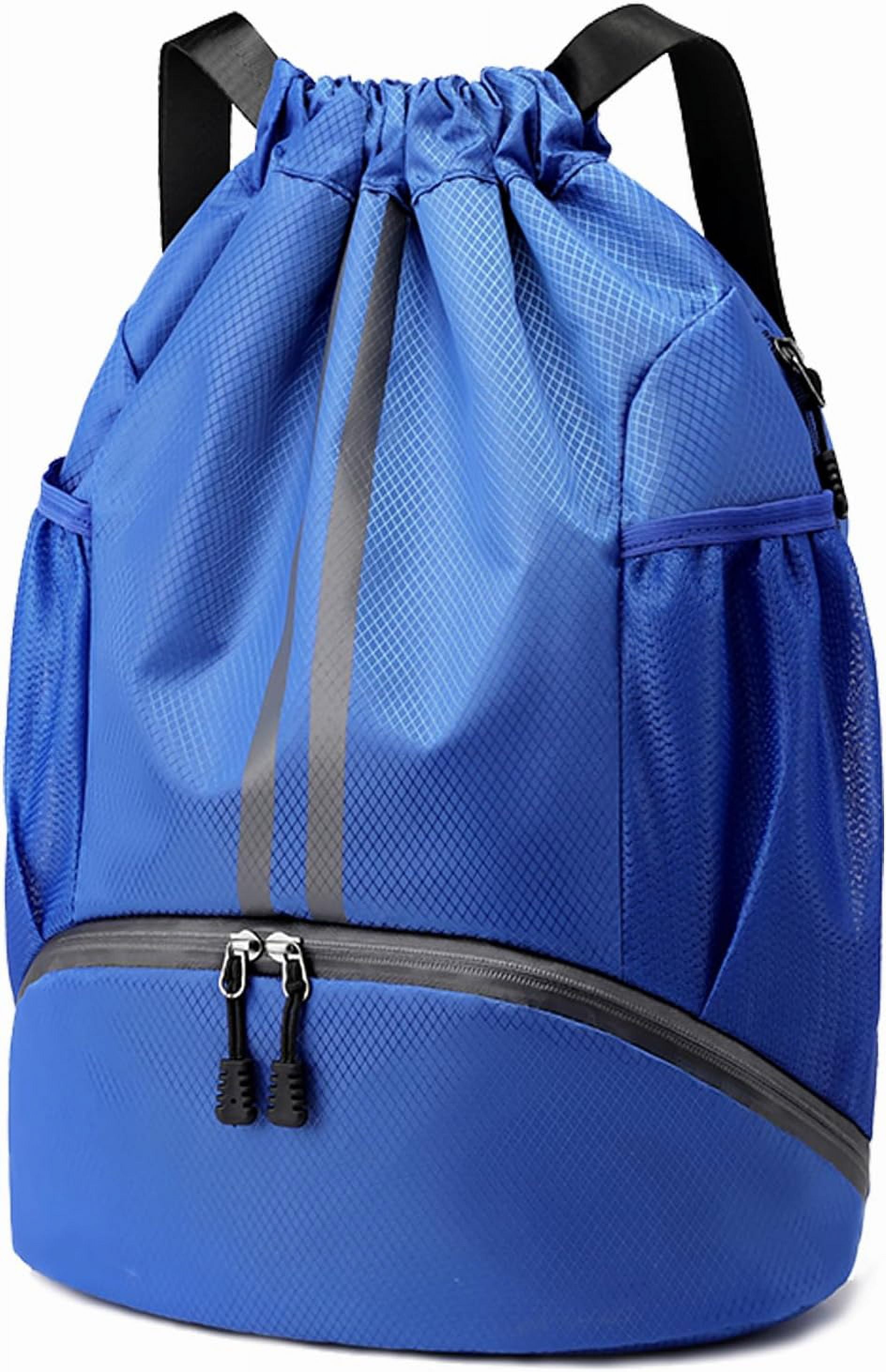TIFOR Sports Drawstring Backpack - String Swim Gym Bag with  display picture 1