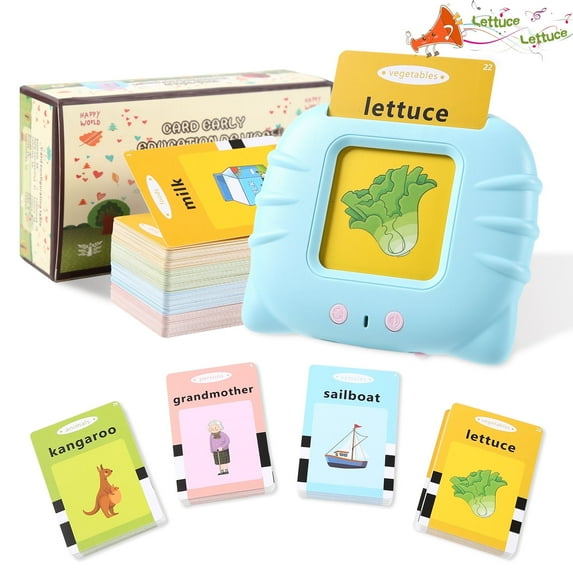 TIFOR Talking Flash Cards with 224 Sight Words, Montessori Toys,Speech ...