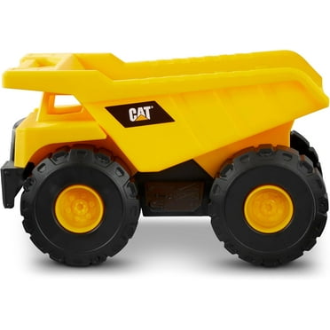 TIFOR Toy Dump Truck,Bulldozer, TIFOR Dump Truck Toy Construction Vehicle – 7" Plastic Action Vehicle with Articulated Buckets for Indoor & Outdoor Play. Ages 3+