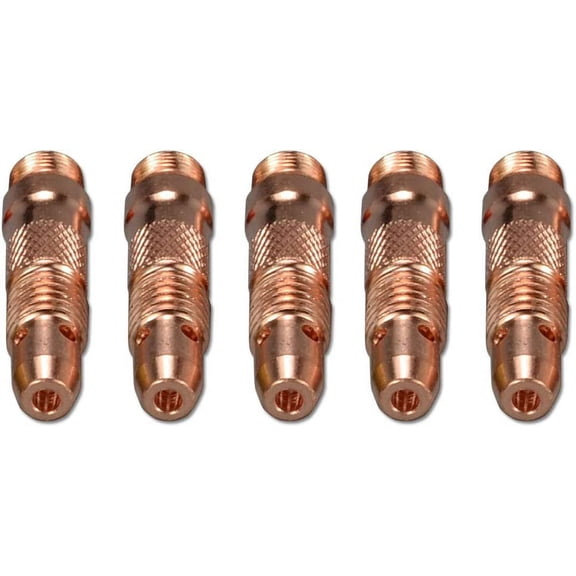TIG Collet Bodies 10N28 (1/8" & 3.2mm Orifice) fit SR DB PTA WP 17 18 26 TIG Welding Torch 5pk