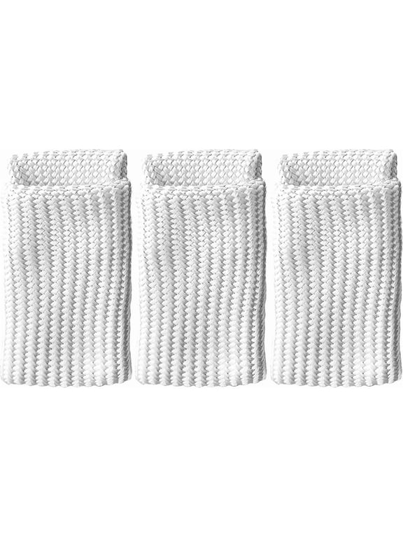 TIG MIG Welding Finger Heat Shield Gloves XL White 3 Pack