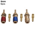 thumbnail image 1 of TIG Machine Compatible Brass Quick Connectors for 6mm Inner Diameter Tubing, 1 of 12