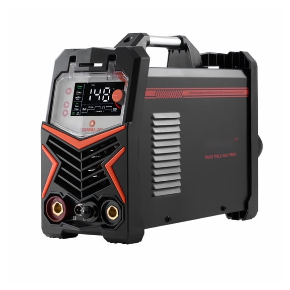 TIG Welder 3-in-1 Welding Machine, Pulse IGBT Inverter, MMA Stick Welder with LED Display for Steel, Copper, DIY Projects
