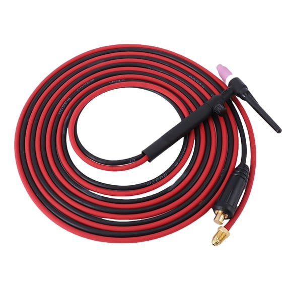 TIG Welding Torch 150A WP-17V Air Cooled Argon Welder with 4M Cable & 35-50mm Connector for ARC200 MIG200