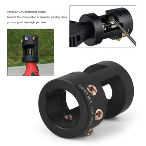 TIG Welding Tungsten Electrode Sharpener Grinder Multi-Angle Offsets&Cutoff Slot