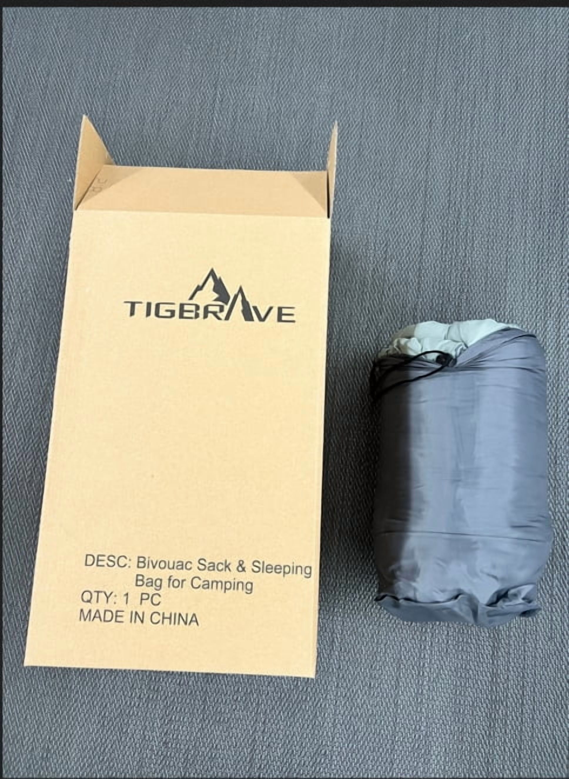 TIGBRAVE Bivouac Sack & Sleeping Bag for Camping
