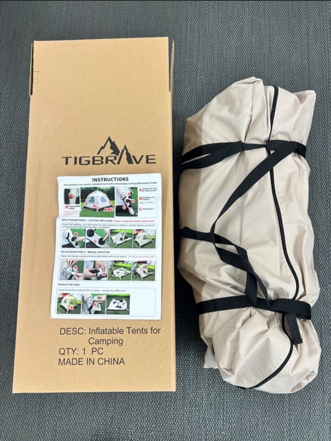 TIGBRAVE Inflatable Tents for Camping