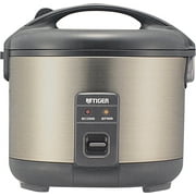 Tiger Rice Cooker/Warmer Stainless Steel 10 Cups