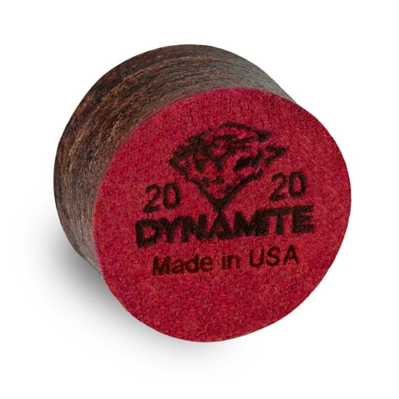 TIGER DYNAMITE Laminated Billiard Pool CUE TIP 1 pc - Hard - 13 or 14 mm