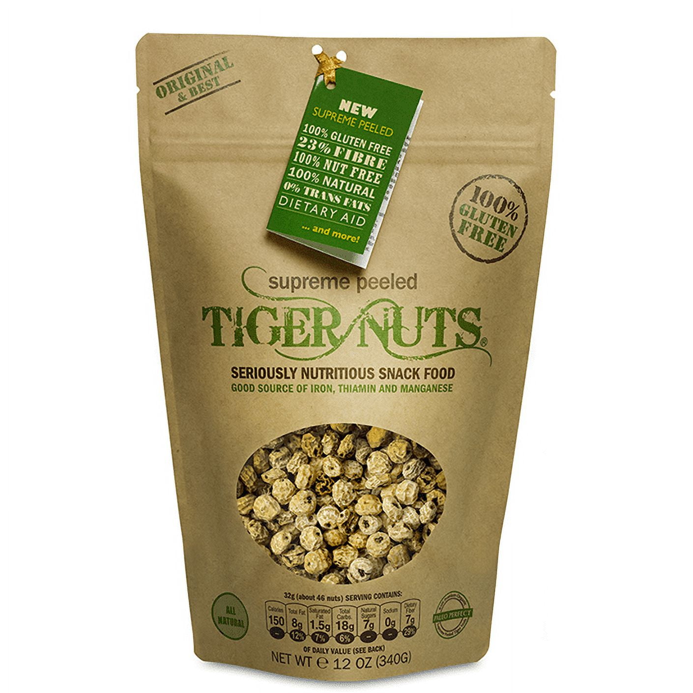 TIGER NUTS - SUPREME PEELED(12 oz)