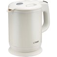 thumbnail image 1 of TIGER Steam-Less Electric Kettle Wakuko 0.8 liters Pearl White PCH-G080-WP, 1 of 5