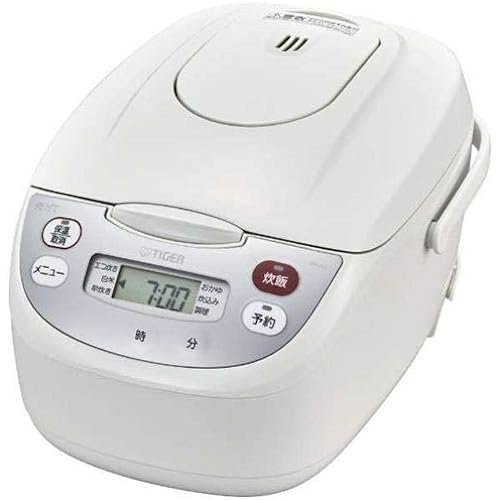 TIGER TIGER Rice Cooker [5.5Cup Cooker] Cookitate White
