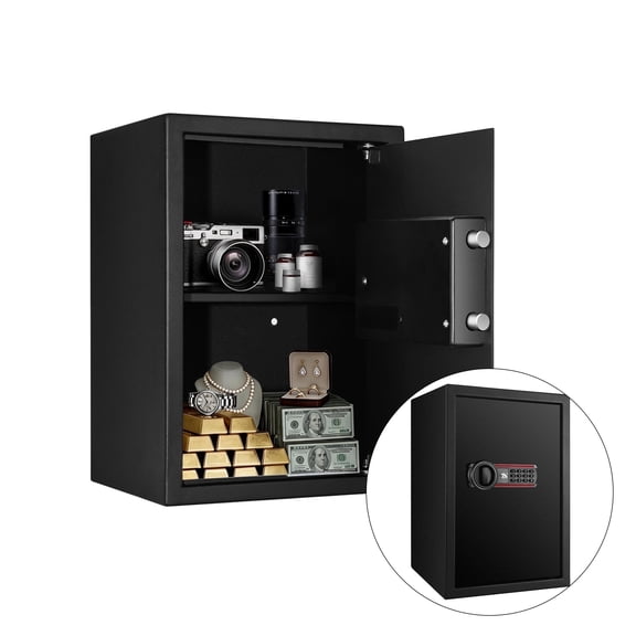 Tigerking Digital Safe Box, 1.8 Cu. ft. Document Safe with Combination Lock Box, Home Safe for Money/Gold/Jewelry/Document