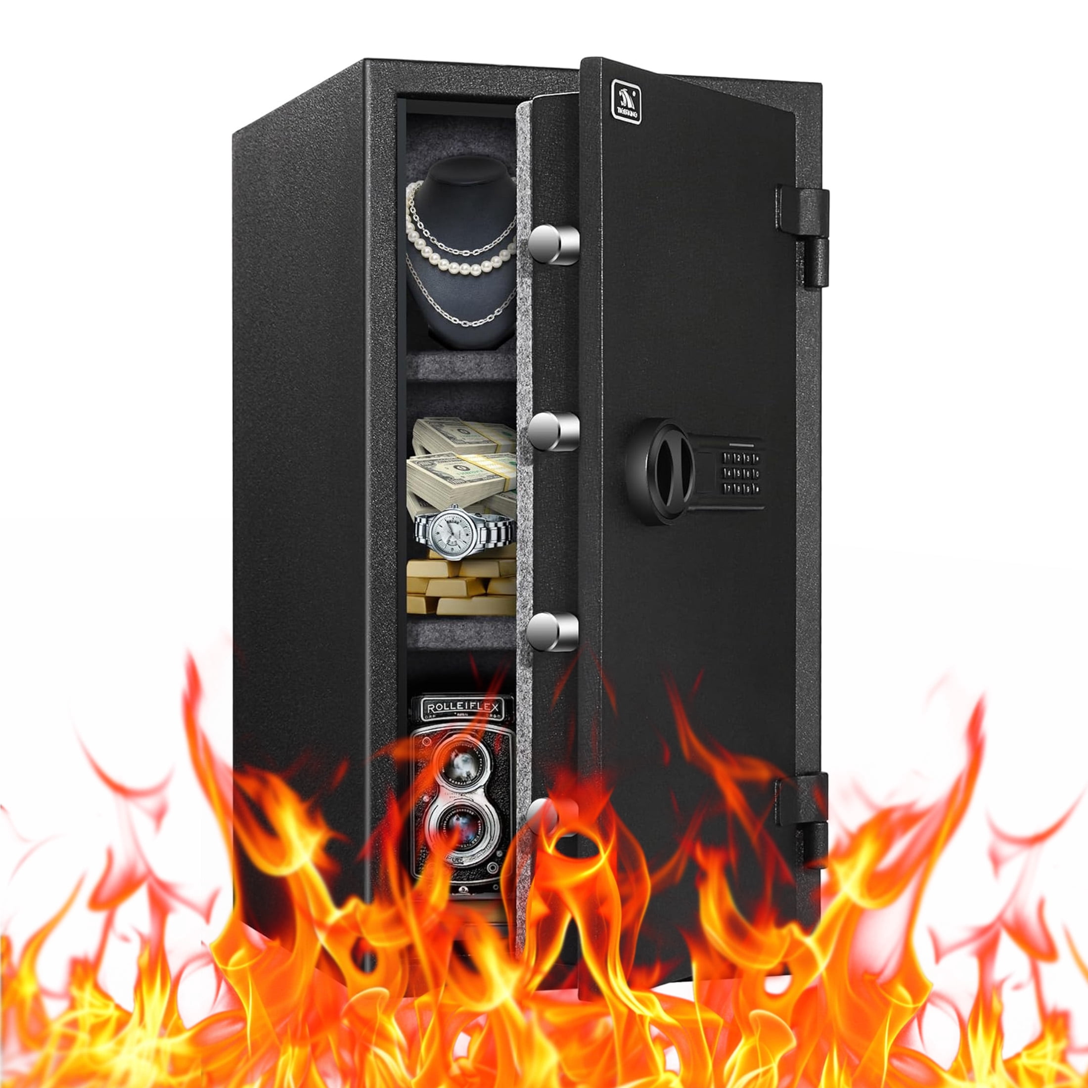 Honeywell 5110 Security Safe, 0.51 cu. ft Capacity, Steel