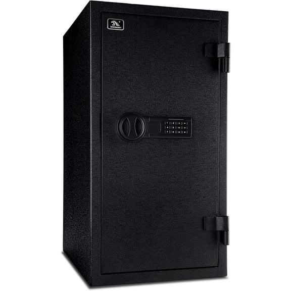 Tigerking Large Fireproof Safe, 3.47 Cu. ft. Steel Home Safe Box with Digital Lock and Adjustable Shelves for Home and Office