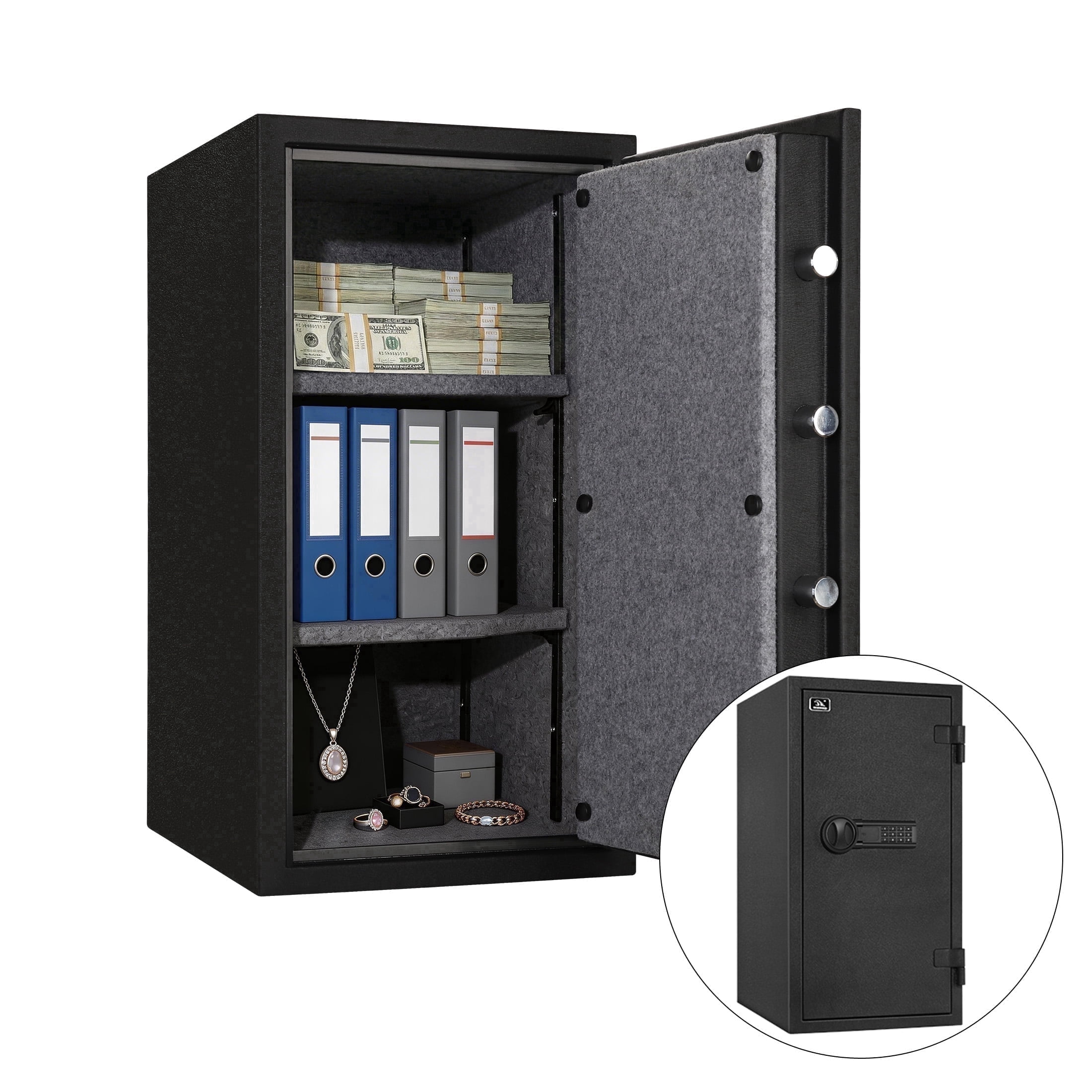 Hornady Rapid Safe Keypad Vault avec entrée sans contact RFID, inviolable, parfait pour ranger des armes