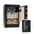 thumbnail image 1 of TigerKing Security Home Safe Box, 2.05 Cubic Feet Digital Safe with Keypad and Keys for Home, Office, Business, 1 of 8