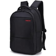 Tigernu Adult Adjustable Nylon Anti-theft Work Backpack for Laptop 15.6 in, Large Capacity Black Travel Bag