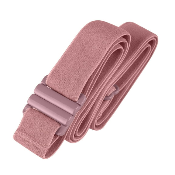 TIGHTS UP: Adjustable Elastic Belt Unisex Size 00-16 - Metal Free and Non-Slip - Dusty Rose