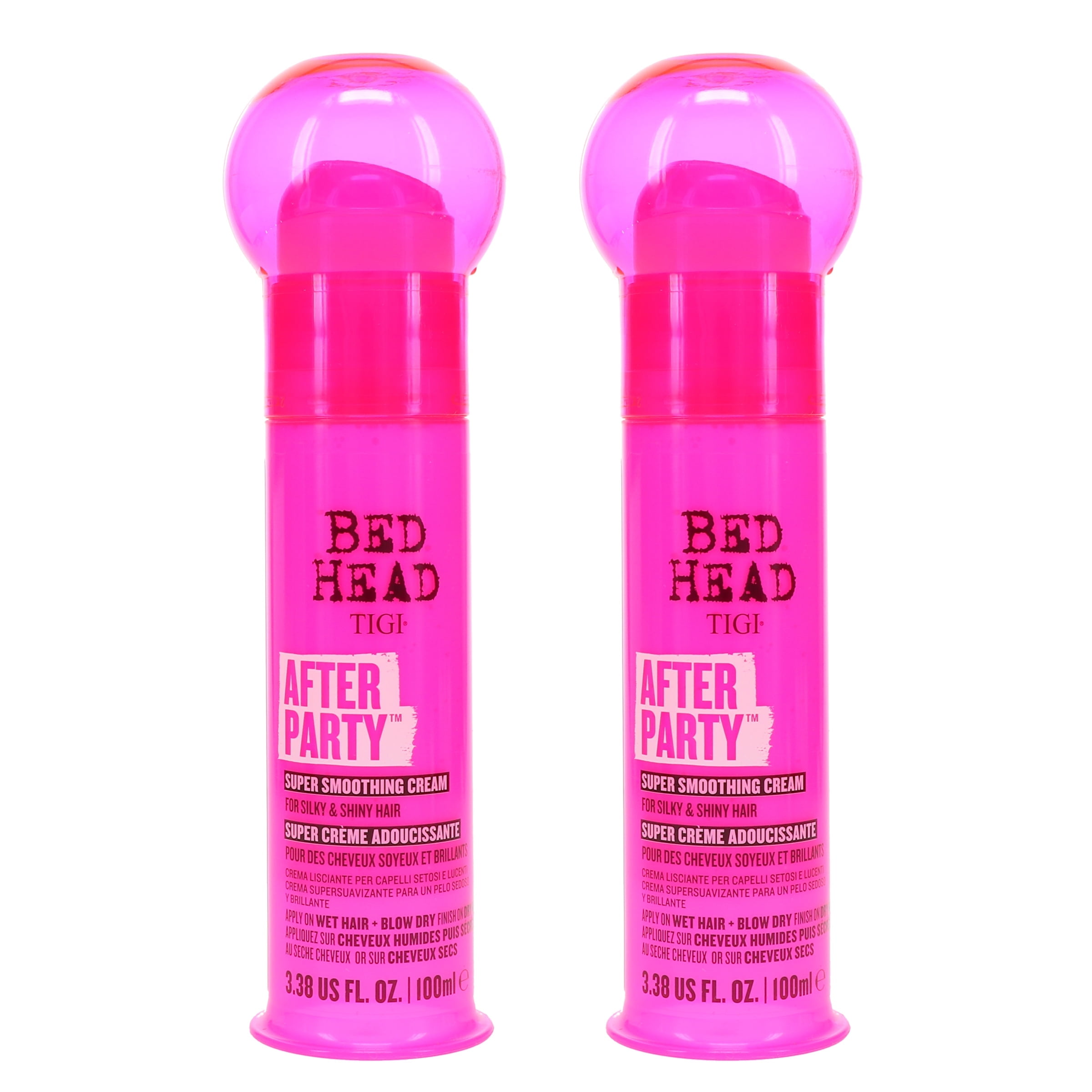 TIGI Bed Head After Party Smoothing Cream 3.38 oz 2 Pack