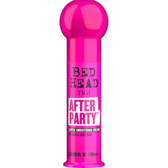 Bed Head by TIGI After Party Smoothing Cream, Anti-Frizz Hair Cream for Smooth, Shiny Hair, 3.38 fl oz