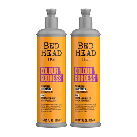 TIGI Bed Head Colour Goddess Oil Infused Conditioner for Coloured Hair, 13.53 FL. OZ. - 2-Pack