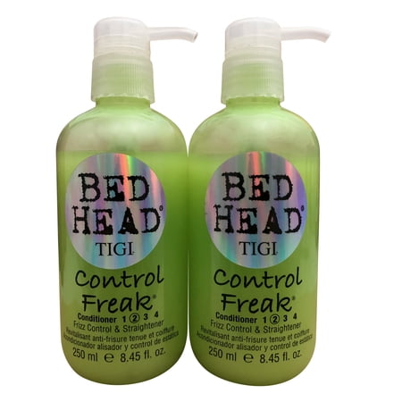 TIGI Bed Head Control Freak Conditioner Frizz Control Straightener Set 8.45 oz