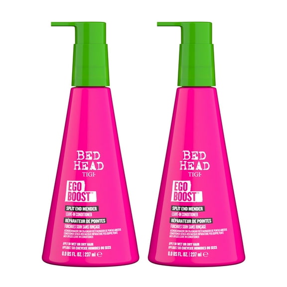 TIGI Bed Head Ego Boost, Split End Mender & Leave-In Conditioner, 2 Pack