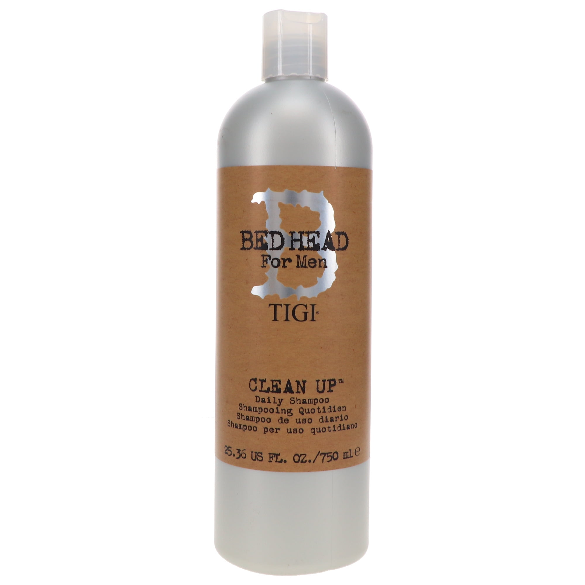 TIGI Bed Head For Men Clean Up Daily Shampoo 25.36 oz - Walmart.com