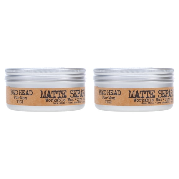 TIGI Bed Head For Men Matte Separation 3 oz 2 Pack
