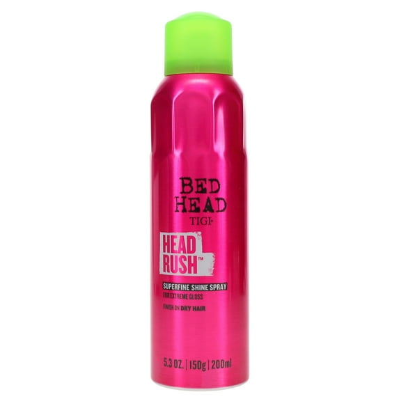 Bed Head by TIGI Headrush Fragrance & Shine Finishing Spray for Extreme Gloss Spray, 5.3 oz