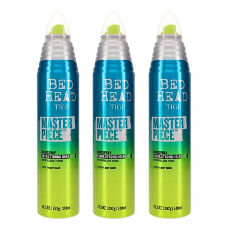 TIGI Bed Head Masterpiece Extra Strong Hold Hairspray 10.3 oz 3 Pack