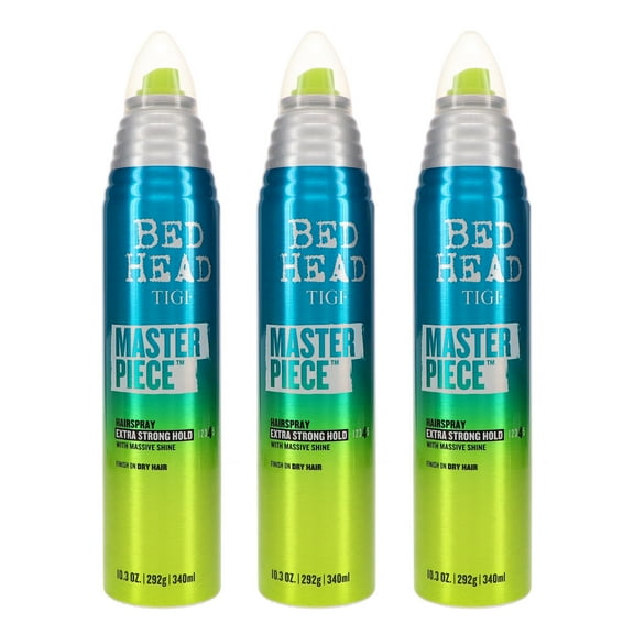 TIGI Bed Head Masterpiece Extra Strong Hold Hairspray 10.3 oz 3 Pack
