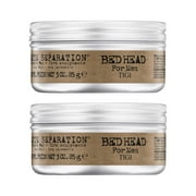 TIGI Bed Head for Men Matte Separation Hair Wax, Strong Hold, 2 Pack