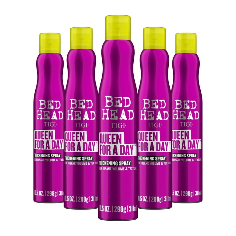 TIGI Bed Head Queen for a Day, Thickening Volumizing Spray, 5 Pack