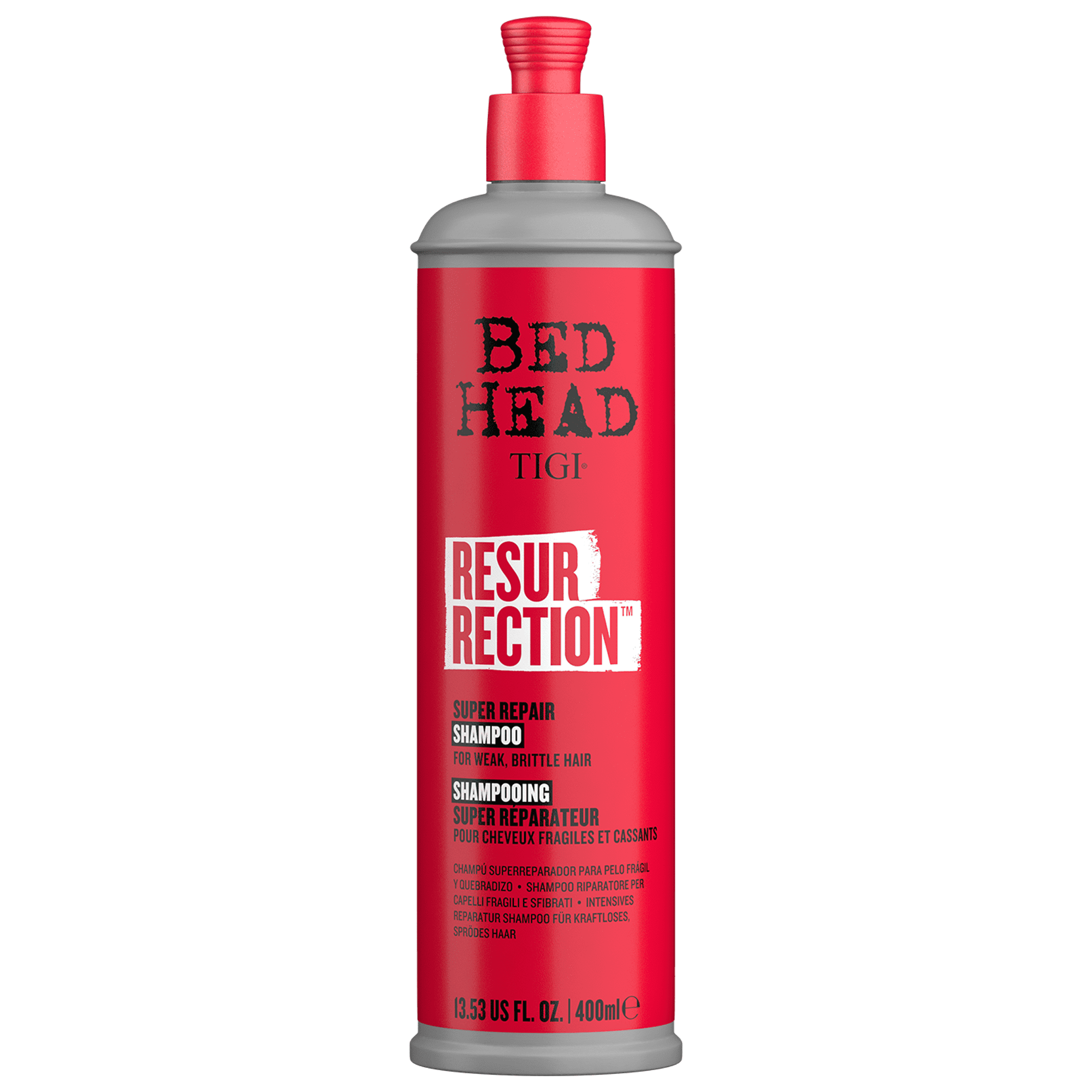 Bed Head by TIGI Resurrection Repair Shampoo for Damaged Hair, 13.53 fl oz