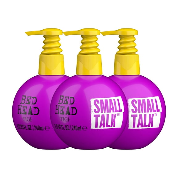TIGI Bed Head Small Talk Thickening Cream, For Fine Hair, 8 oz (3 Pack)